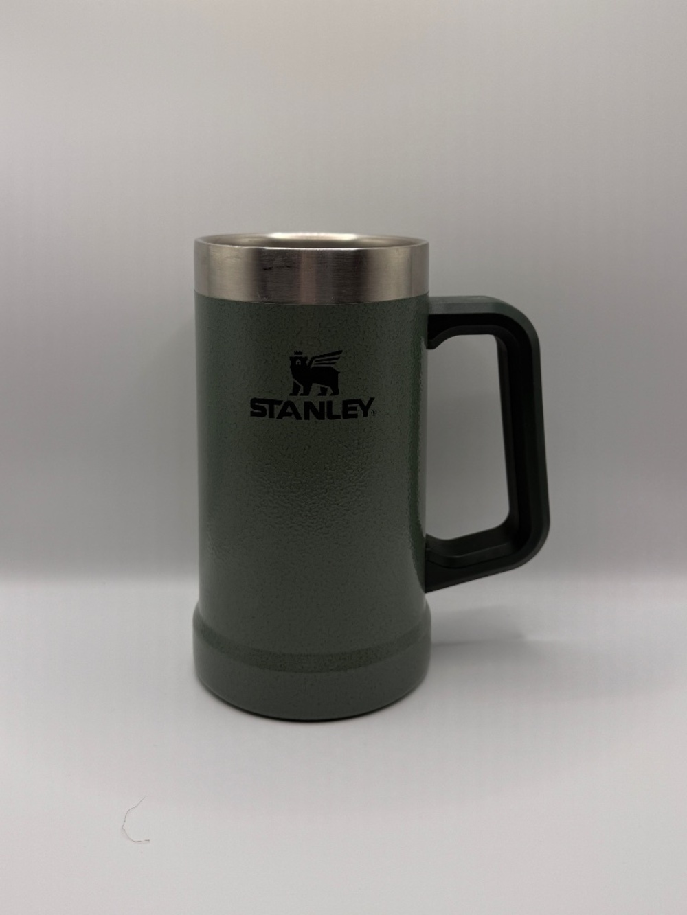 Stanley Stay-Chill Stein 24oz Hammertone Green Beer Mug Handle